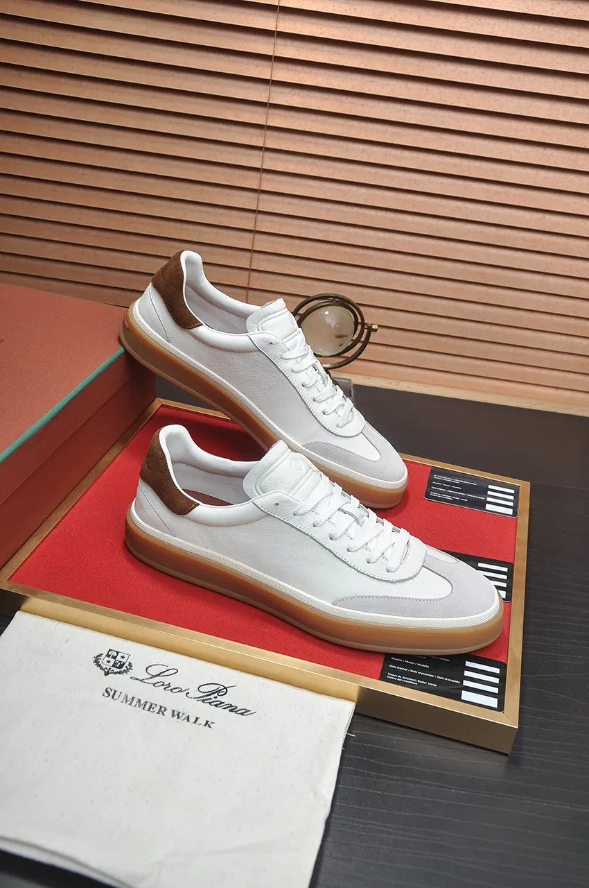 Men's men's shoes 💰540💶【𝐥𝐨𝐫𝐨 𝐏𝐢𝐚𝐧𝐚】lp classic loafers, an Italian treasure brand, the only brand that can match Hermès! Only after wearing it do we realize that we cannot let down our feet. The upper is imported cashmere, the lining of water-dyed cowhide ➕ the cowhide feet, the official original glass rubber outsole, and the pendant. Exclusive original packaging (tag ➕ brand paper ➕ outer box ➕ hand bag) code number: 38-45